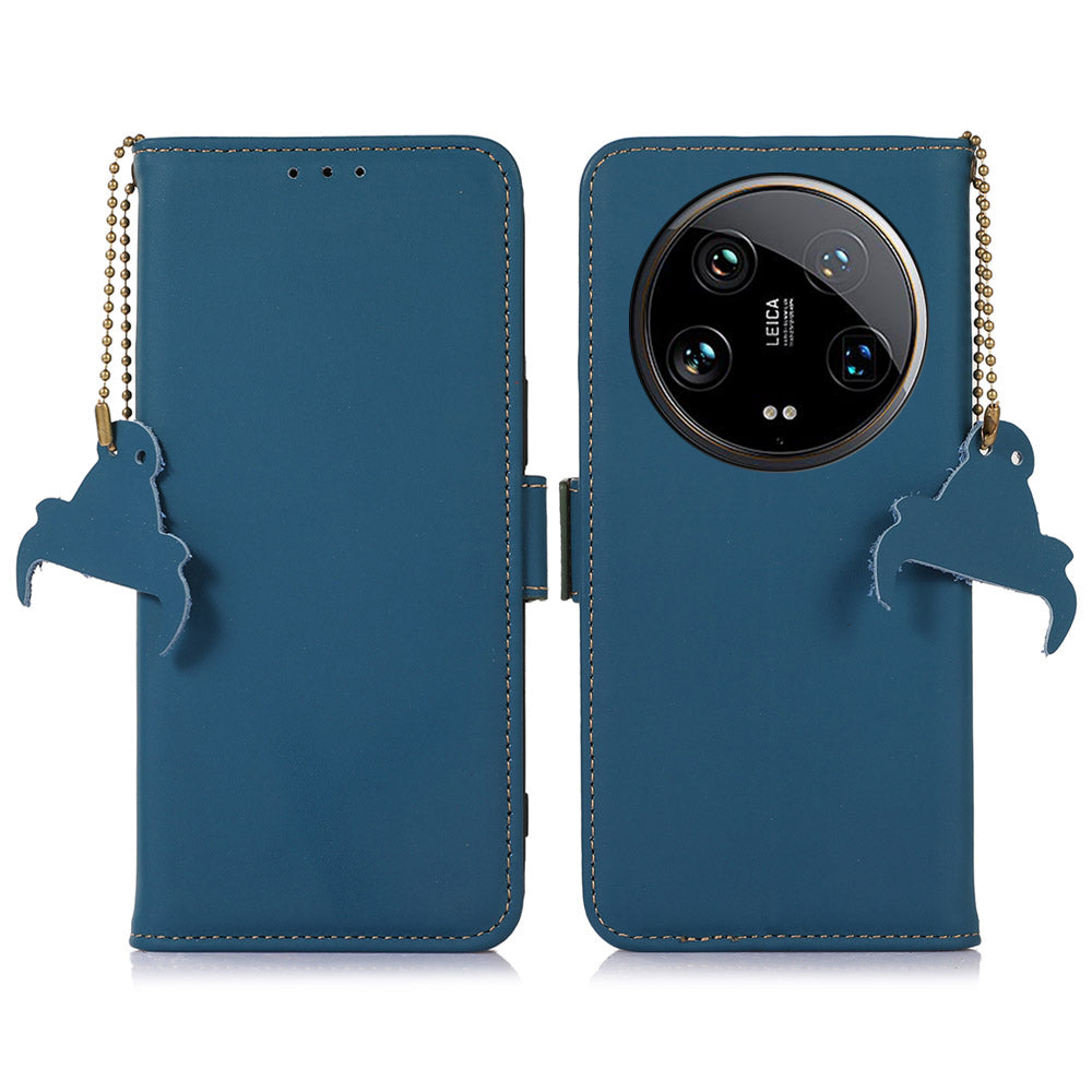 For Xiaomi 14 Ultra Cell Phone Case Drop-proof RFID Blocking Stand Cover For Xiaomi 14 Ultra Cell Phone Case Drop-proof RFID Blocking Stand Cover